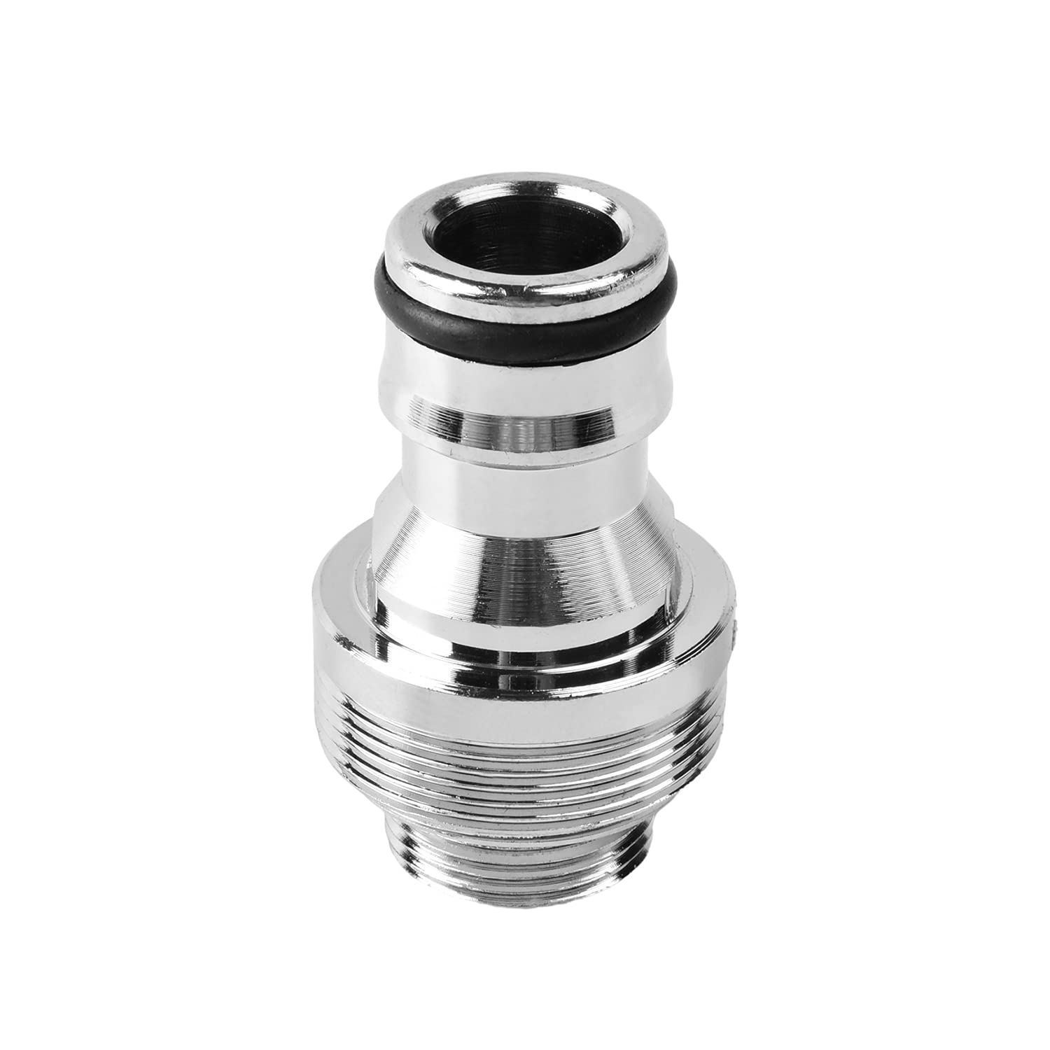 Othmro Garden Hose Quick Connect Nickel-plated Water Hose Fitting Connectors M16 Male Threaded Adapter 1pcs