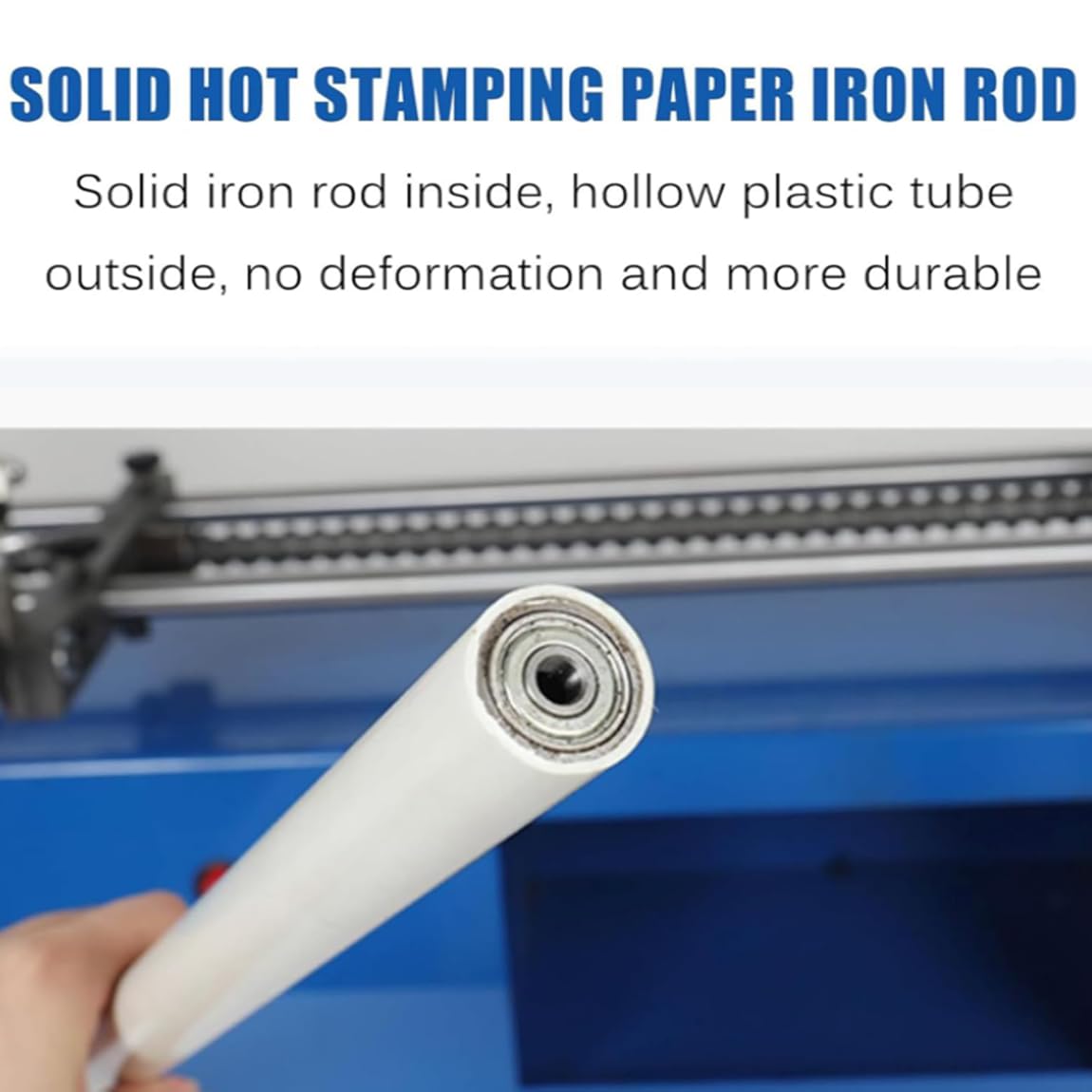 Cortador de rollos de estampado en caliente con mango antideslizante, posicionamiento de 360° para un corte preciso de papel de aluminio