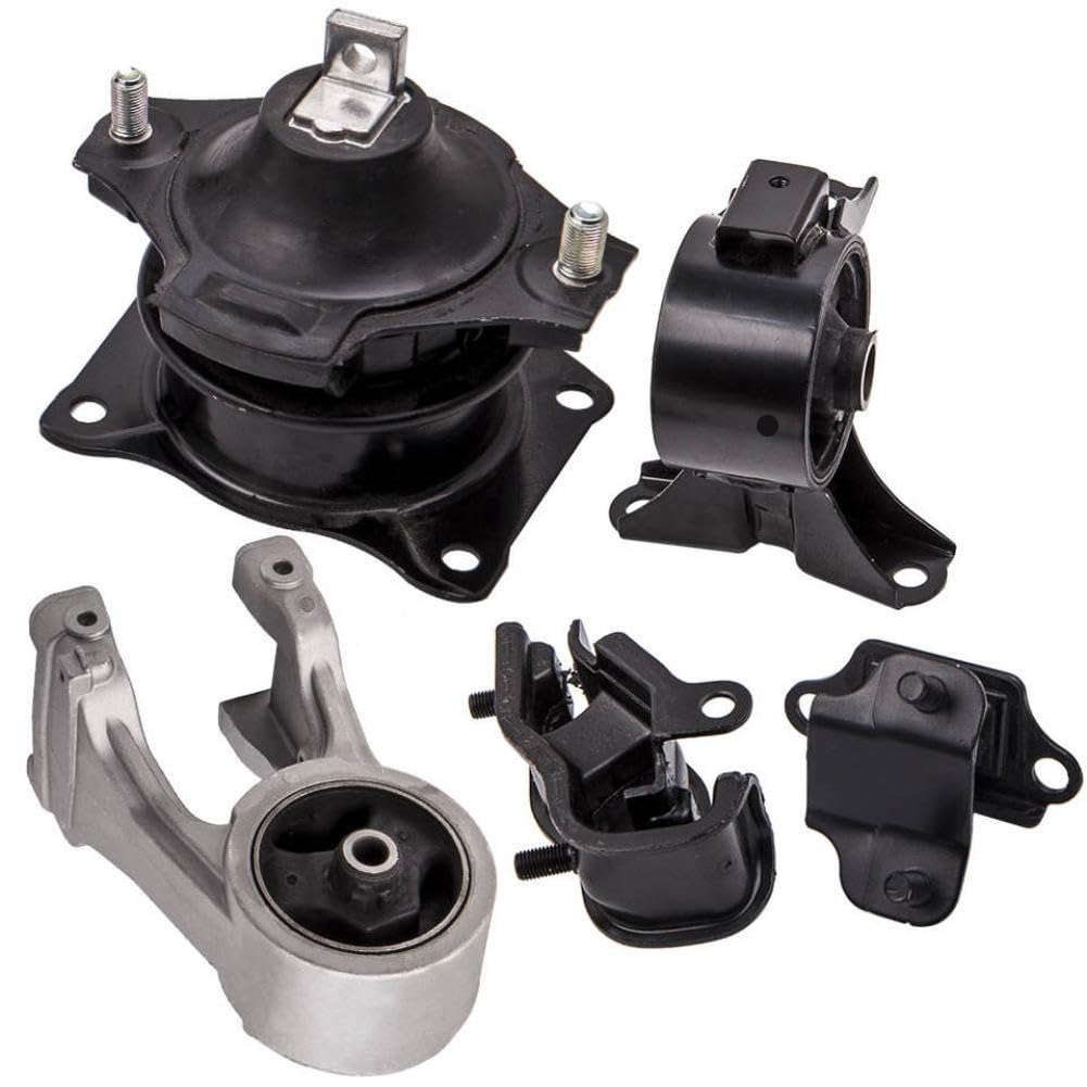 Wmhyybbkh Onecolor Motor And Transmission Mount Set 5Pcs Compatible With 3.5L V6 Vtec Ex Lx 2005 2006