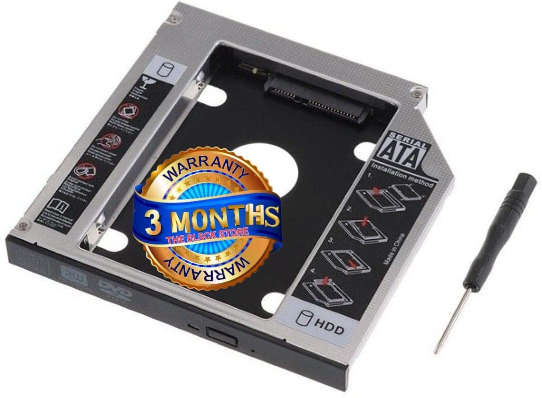 Amazon.in Buy Original Optical Bay 2nd Hard Drive Caddy, 9.5 mm CD/DVD