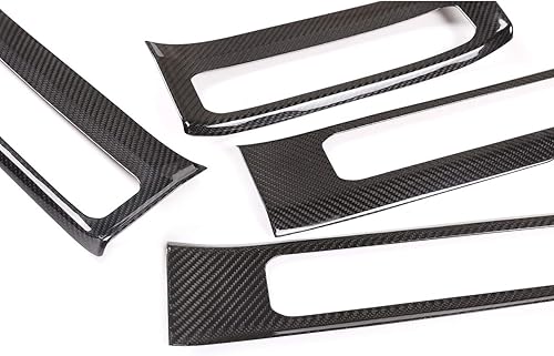 Miniatura 4 de CHEYA Cubierta protectora para el umbral de la puerta interior del automóvil de fibra de carbono 100% real para Mercedes Benz Clase G W463 2019-2020