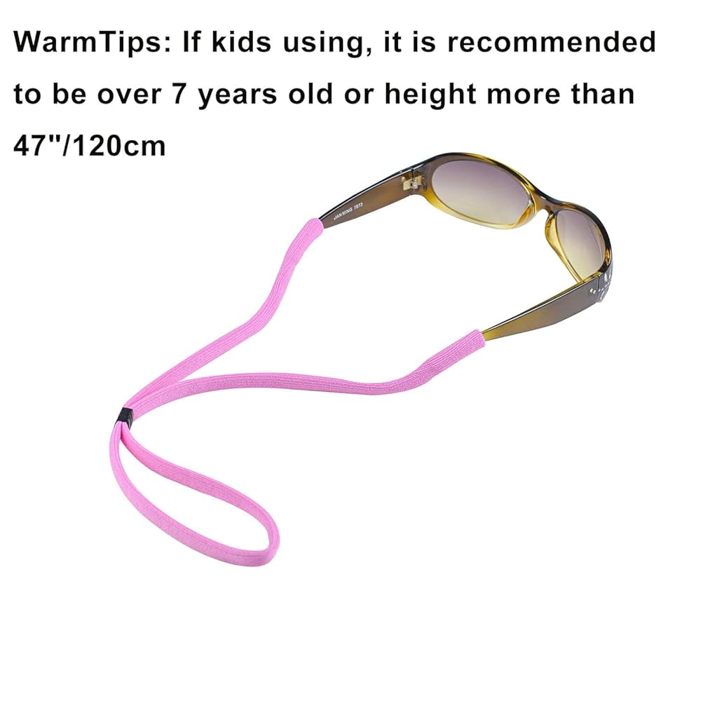 NOGIS Kids Glasses Straps 7-10inch -Adjustable Glasses Strap Sports Sunglasses Eyeglasses Holder Straps Toddler Kids Eyewear Retainers Boys Girls Age 3 12 Yea