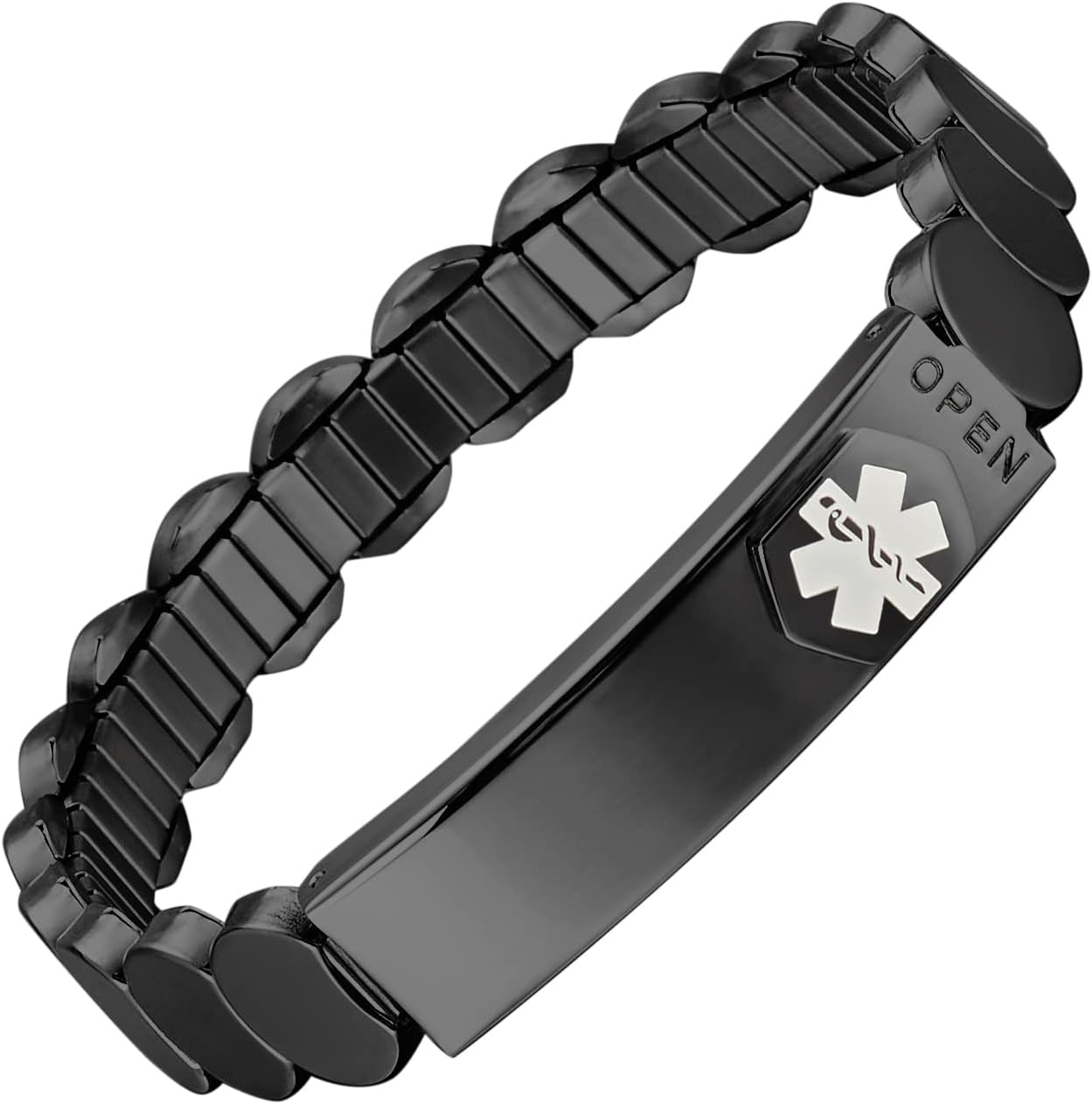 MagVIVACE Kid Women Medical Alert ID Stainless Steel