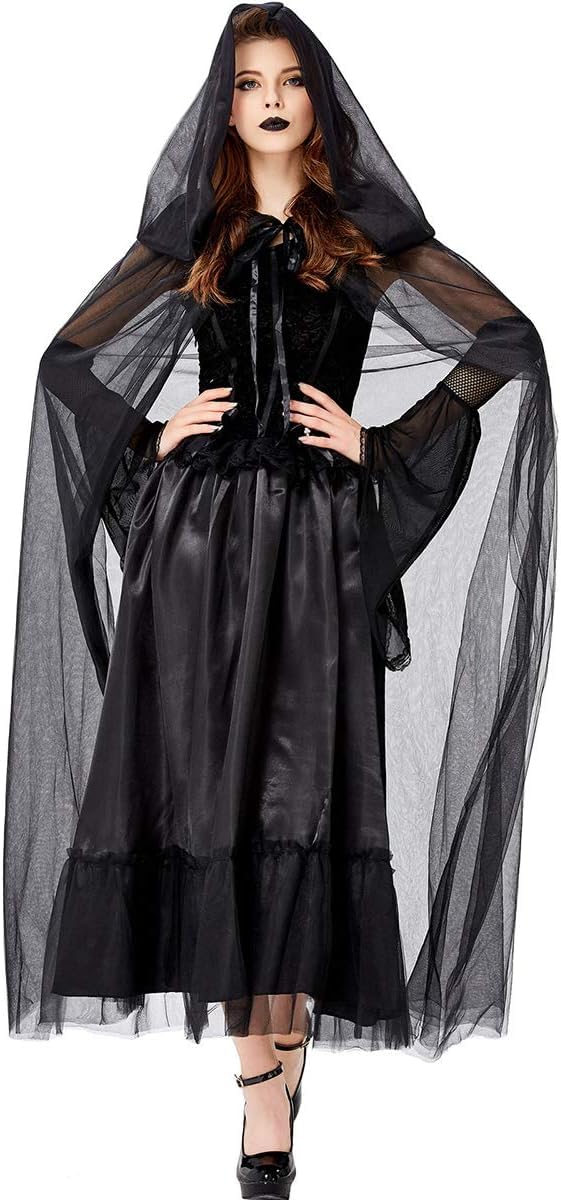 Amazon.co.jp: [§UT∞UN－TIN] 魔女 コスプレ衣装