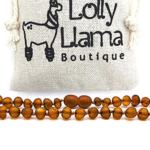 Raw Amber Necklace (Unisex) Alternative Pain Relief - Certified Genuine Baltic Amber Necklace