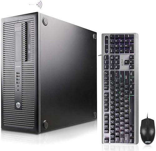 HP i7 ProDesk 600 G1 Tower 32GB Ram 1TB SSD WiFi integrado PC de escritorio BT HDMI VGA USB DP DVDRW Win10 Pro Dual Monitor compatible con nuevo