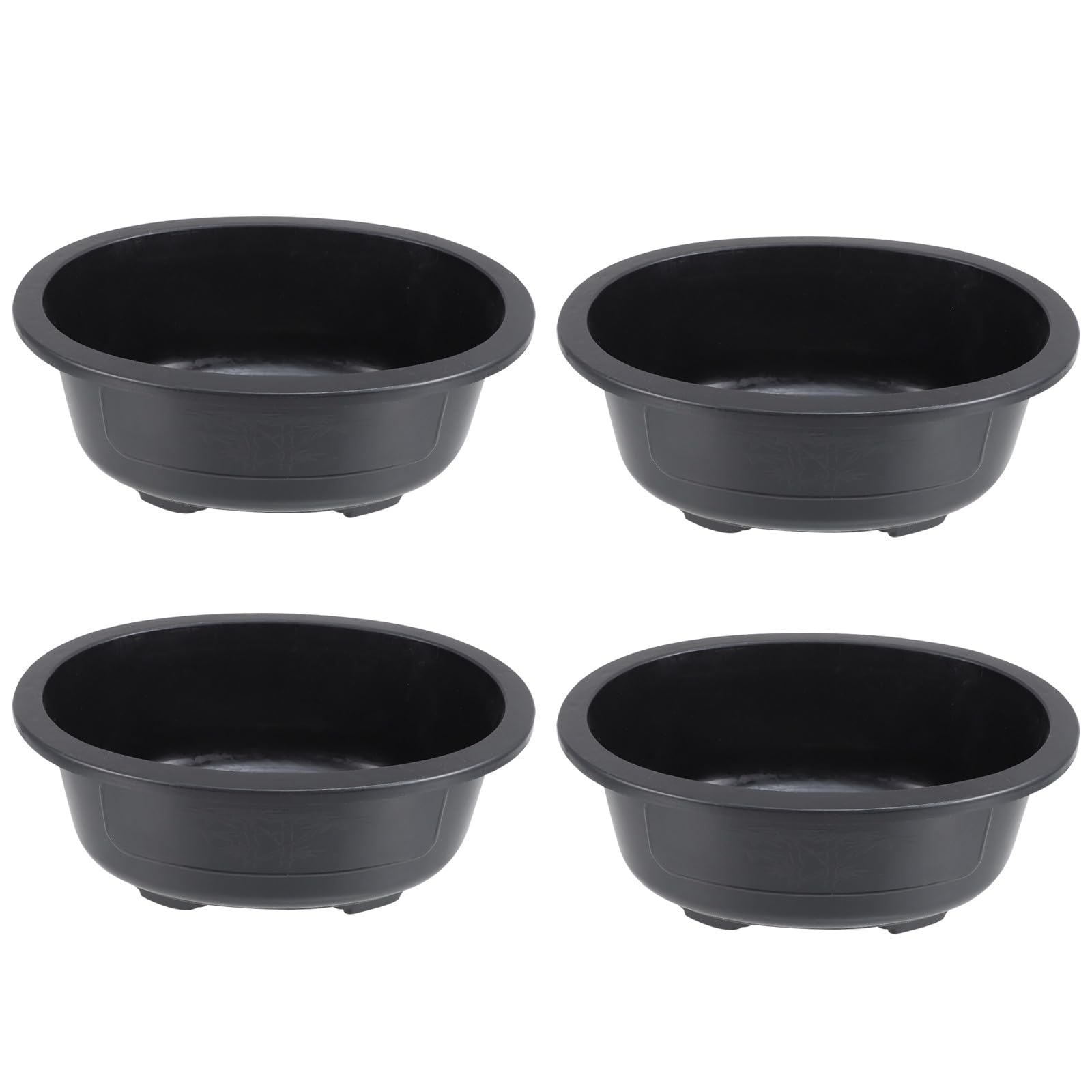 Pots à fleurs ovales pour décorer votre terrasse avec des plantes vertes