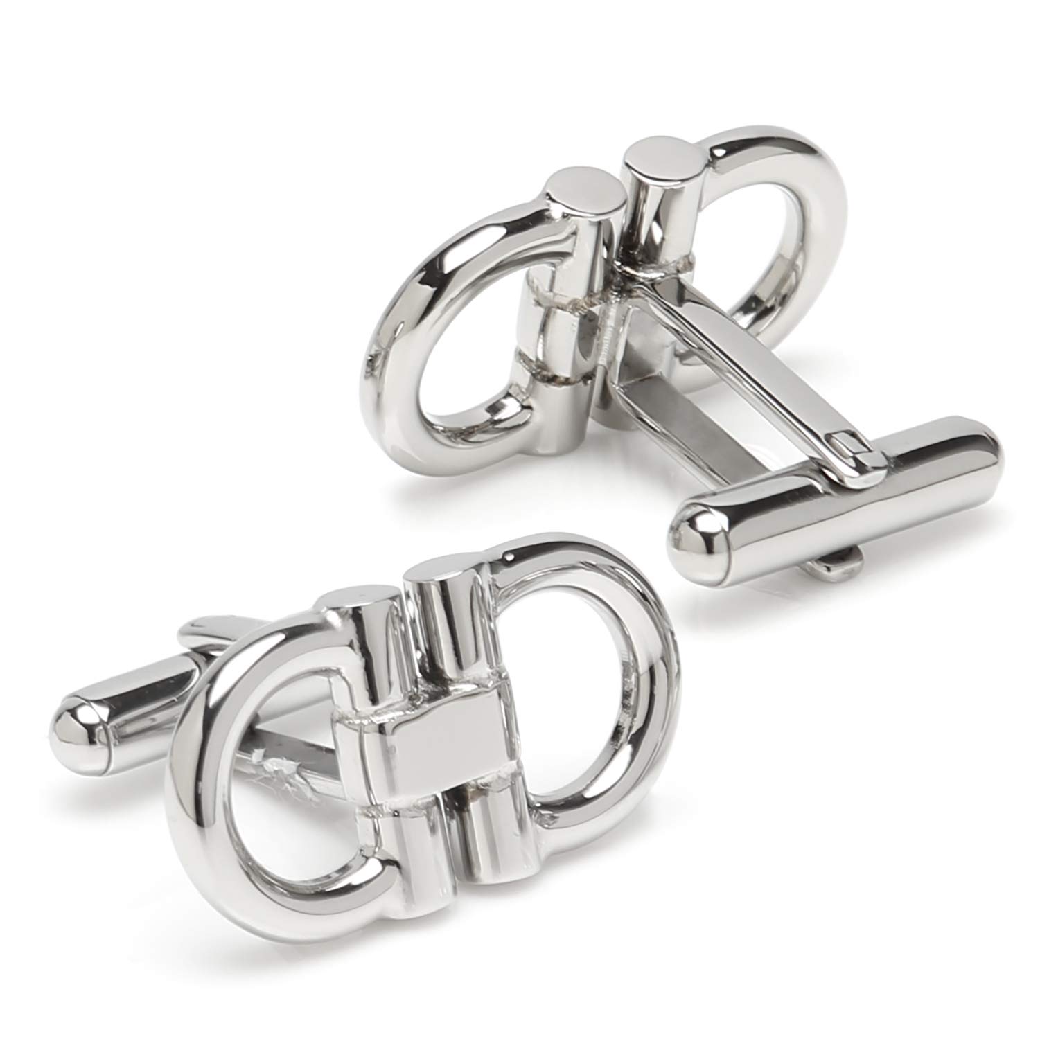 Horse Bit Stainless Steel Cufflinks