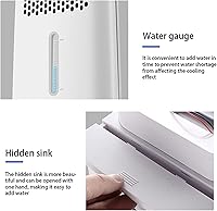 Vista 6 de Colchón de agua de enfriamiento, sistema de refrigeración de cama para personas que duermen con calor y sudores nocturnos, cubrecolchón refrigerado