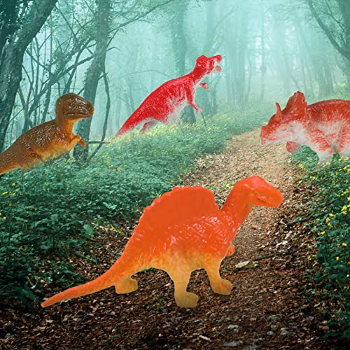 FANTESI 24 Stück Dinosaurier Figuren, Klein Dino Spielzeug, Mini Dinosaurier Sammlung, Dinos Spielzeug