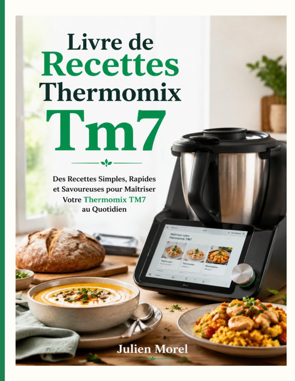 Livre de Recettes Thermomix Tm7: Des Recettes Simples, Rapides et Savoureuses pour Maîtriser Votre Thermomix TM7 au Quotidien
