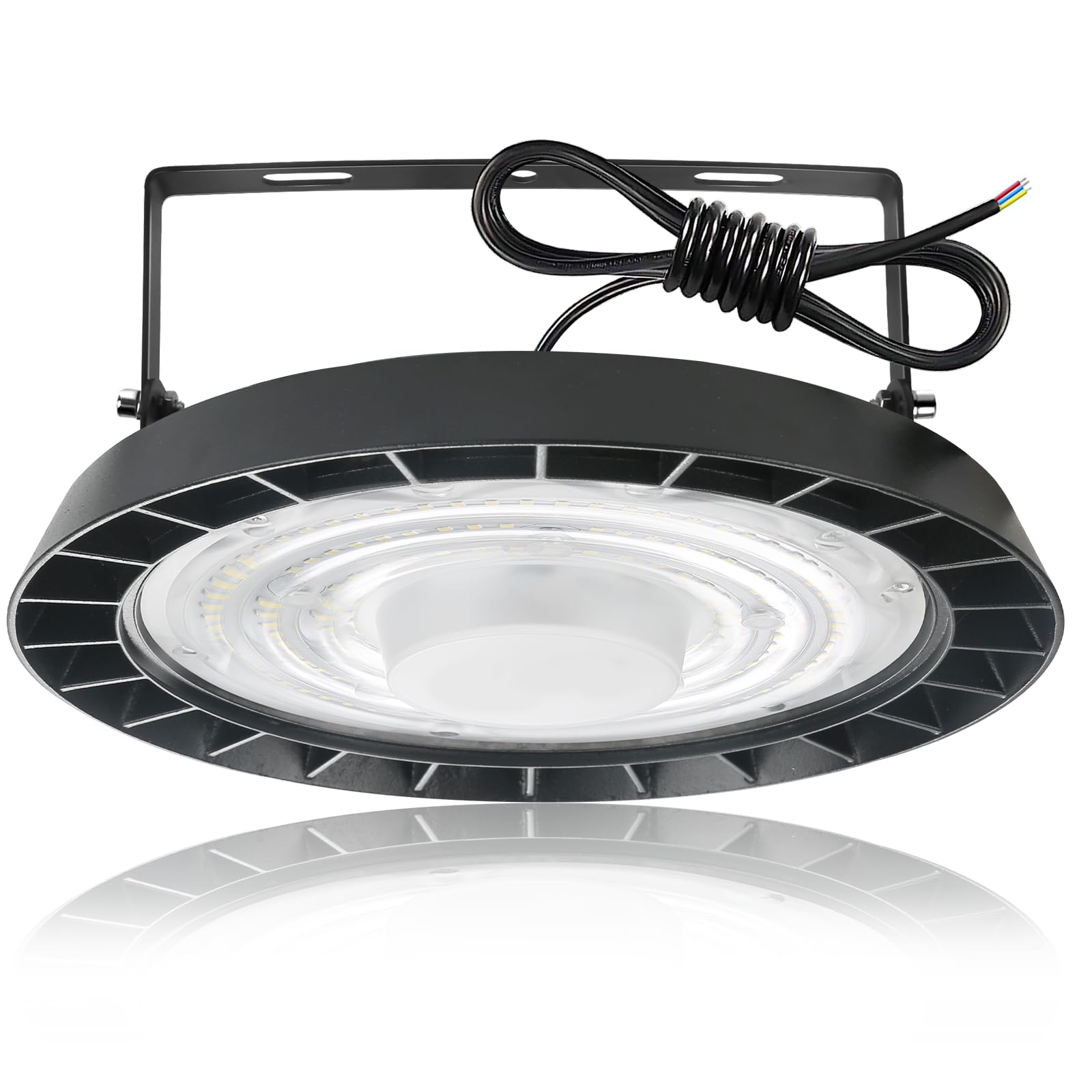 UFO LED Industrial Ships, 100 W High Bay LED Lighting, 10000 LM Industrial LED Spotlight, 6500 K Waterproof IP65 Industrial LED Spotlight for Patio, Garage, Factory, Workshop