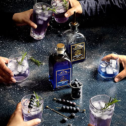 Alchemist Gin - der Farbwechsel Gin mit Heidelbeeren - ändert die Farbe bei Zugabe von Tonic - 500 ml – Bild 4