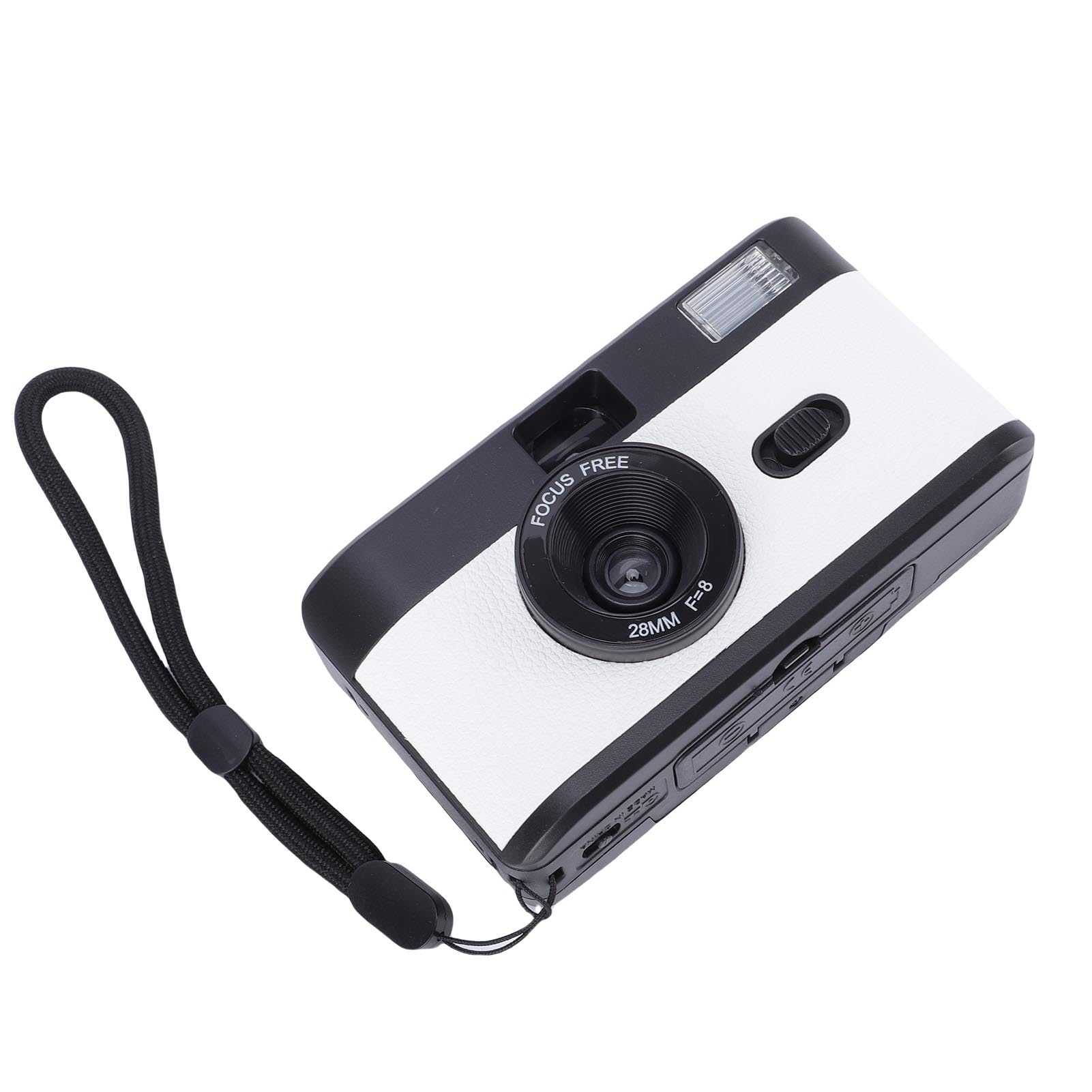 Fotocamera a Pellicola 35mm 28mm F/8 Fotocamera retrò Riutilizzabile con Flash 27 Pellicole a Colori Incluse per Studenti Regalo di Compleanno per Adulti (#1)
