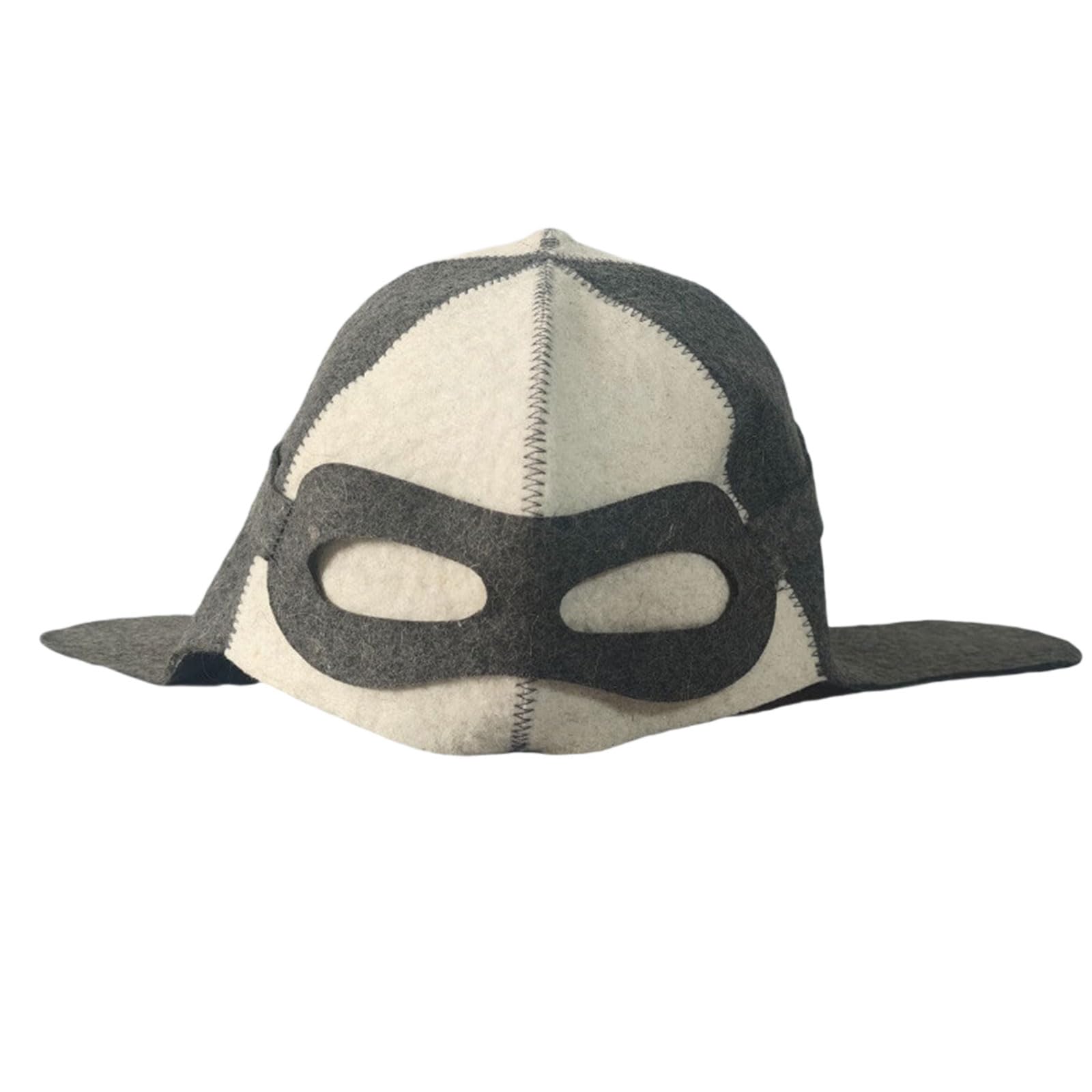 Unique Sauna Hat Felt Cap Men Headwear Breathable Bath House Hat Providing Full Ear Coverage and Sweat Absorption Unique Sauna Felt Cap