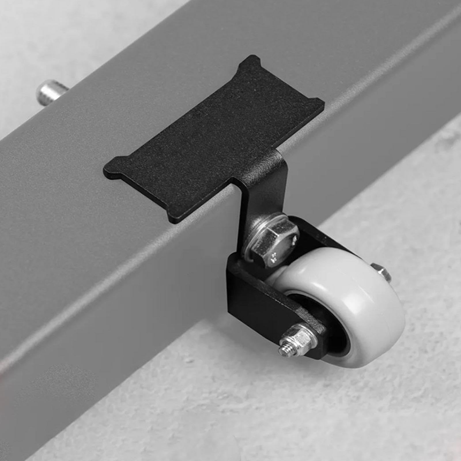 Squat Rack Move Wheel Wear Resistant Premium Portable Carbon Steel Accessory-image-0
