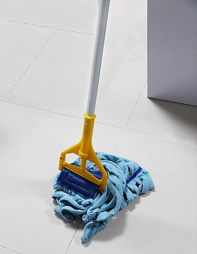 Miniatura 17 de Cabezal de trapeador de cuerda comercial con extremo de bucle, cabezales de trapeador de algodón, diadema de 6 pulgadas, repuesto de cabezal