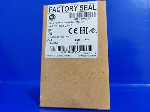 Miniatura 2 de A-B 1794-OF4I Módulo de Salida analógica aislado Flex IO 1794OF4I 1794OF4I 0F41 PLC Master