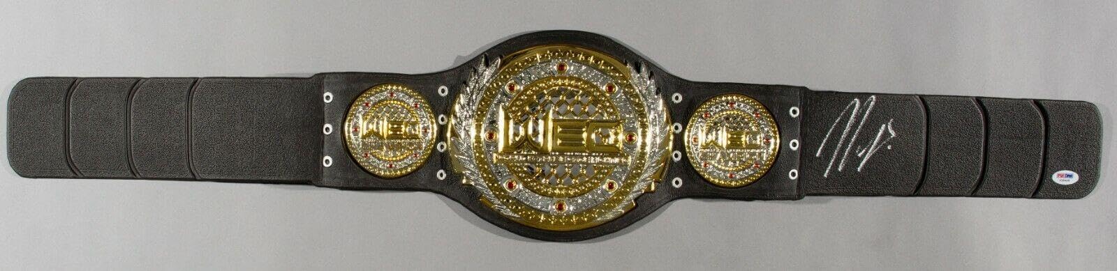 Nick Diaz Signed Wec Toy Championship Belt Psa/Dna Coa Ufc Autograph Strikeforce - Autogr…