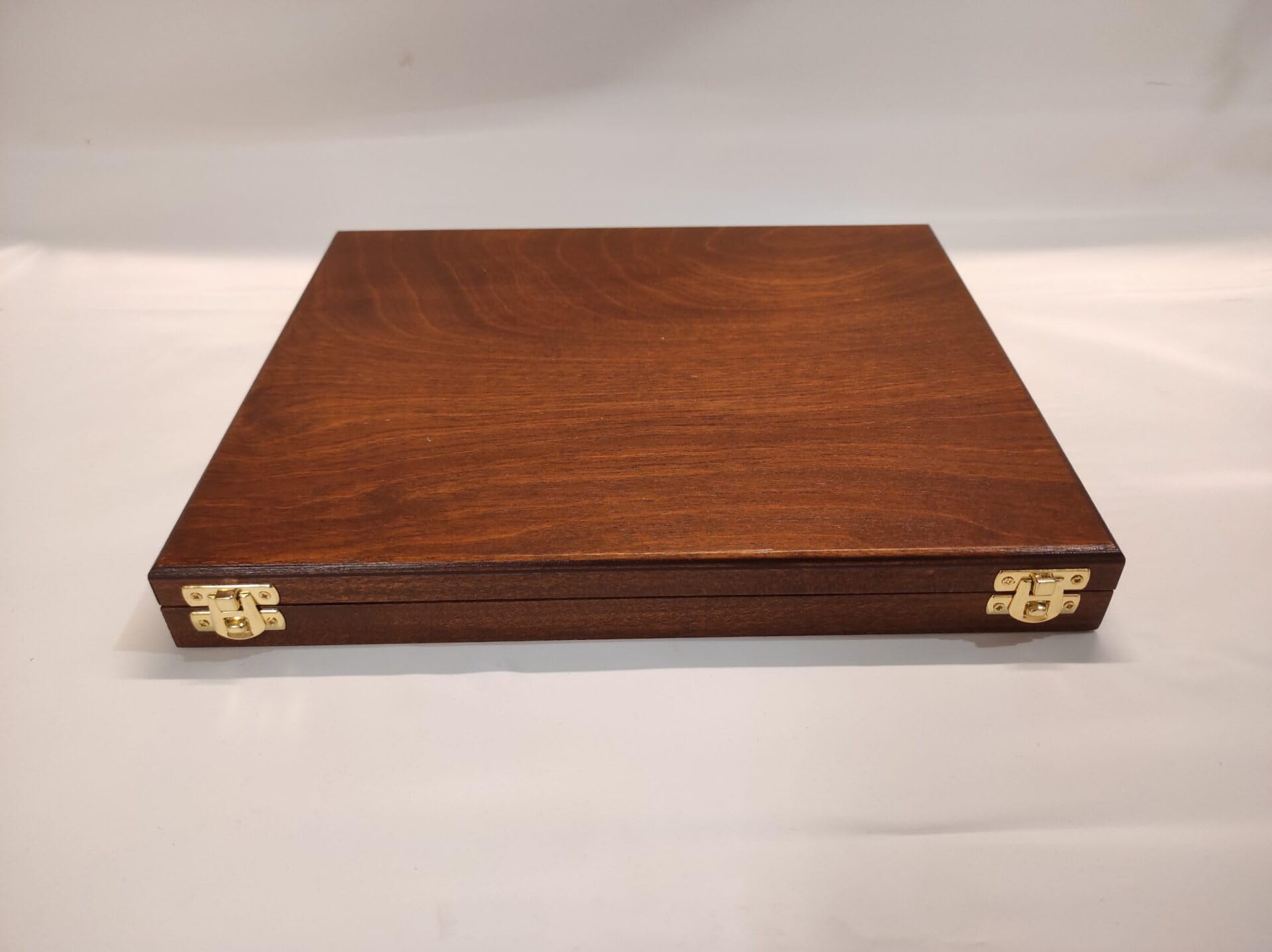 Caja para Monedas y medallas de Madera 30 Compartimentos 40x40 mm con Terciopelo a Elegir, Artesanal, numismática, coleccionista