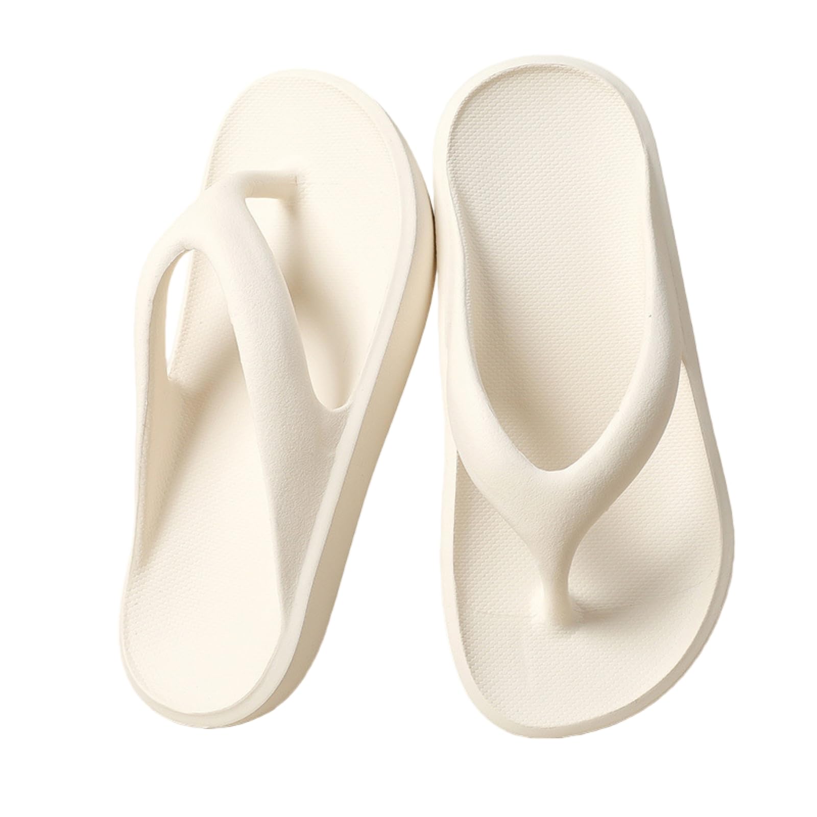 Tongs de plage unisexes Cloud blanche 37-38 | Claquettes de détente pour jardin et maison