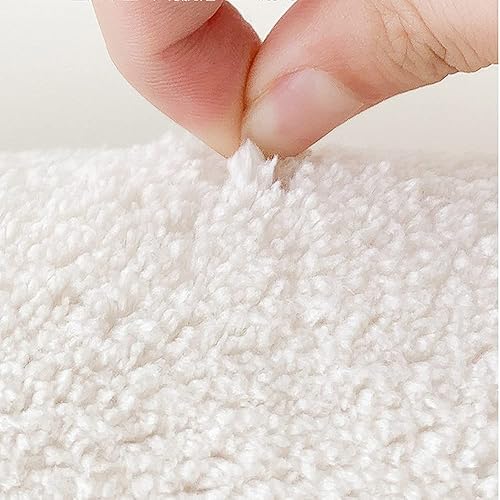 Miniatura 5 de Poowe Alfombra redonda para sala de juegos para niños, alfombra suave del alfabeto para habitación del bebé, colección de juegos, alfombra de