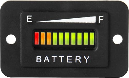 Indicateur de jauge de carburant de batterie 48 V Yooreal