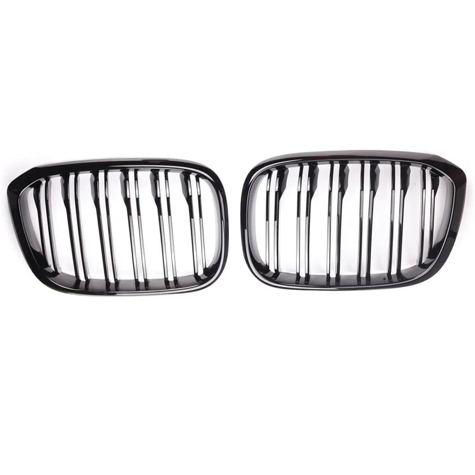 Calandre pour avant de voiture BMW X3 X4 G01 G02, grille de calandre noire à ligne unique - 6