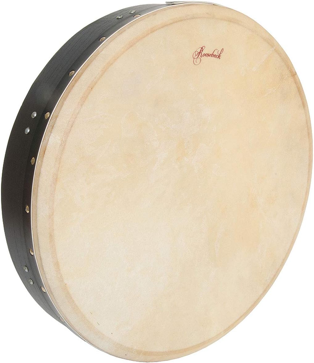 Bodhran, 18"x3.5", Tune, Black, Single