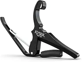 Capotraste para Violão de Aço 12 Cordas Kyser KG12BA Black