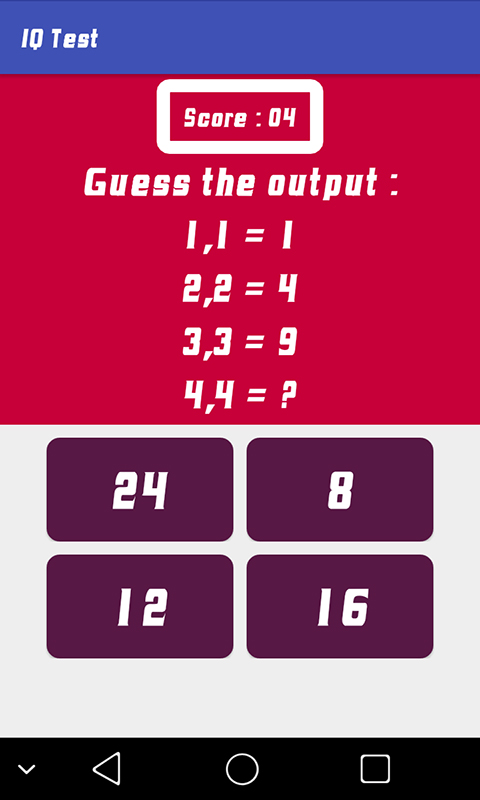 IQ Test:Amazon.in:Appstore for Android