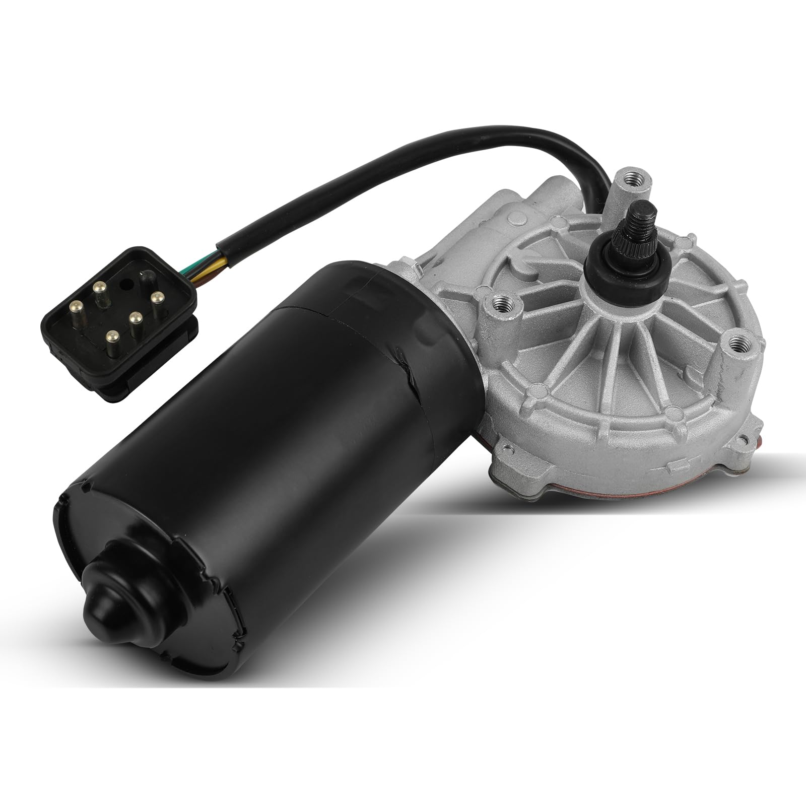 SCITOO Windshield Wiper Motor Compatible For Mercedes-Benz For C36 AMG | Direct fit for 1995-1997 For Mercedes-Benz For C36 AMG|Replaces OE 2028205342|5 Pins|Fit for Front Wiper Motor Sliver/Black