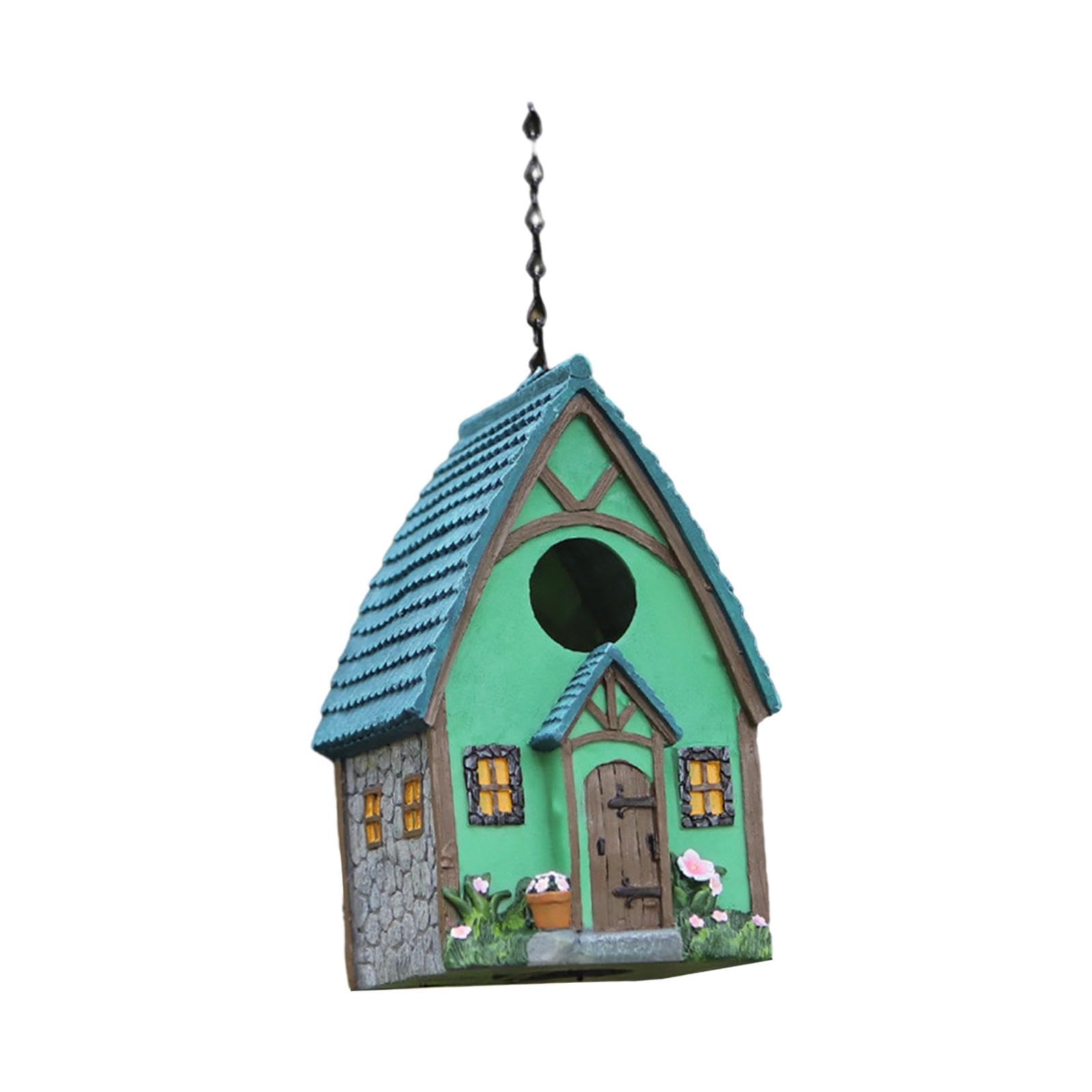 Hanging Bird Houses Weather Resistance Rustic Style Birdhouse for Yard Trees Planter | Home & Garden | Yard, Garden & Outdoor Living | Bird & Wildlife Accessories | Birdhouses