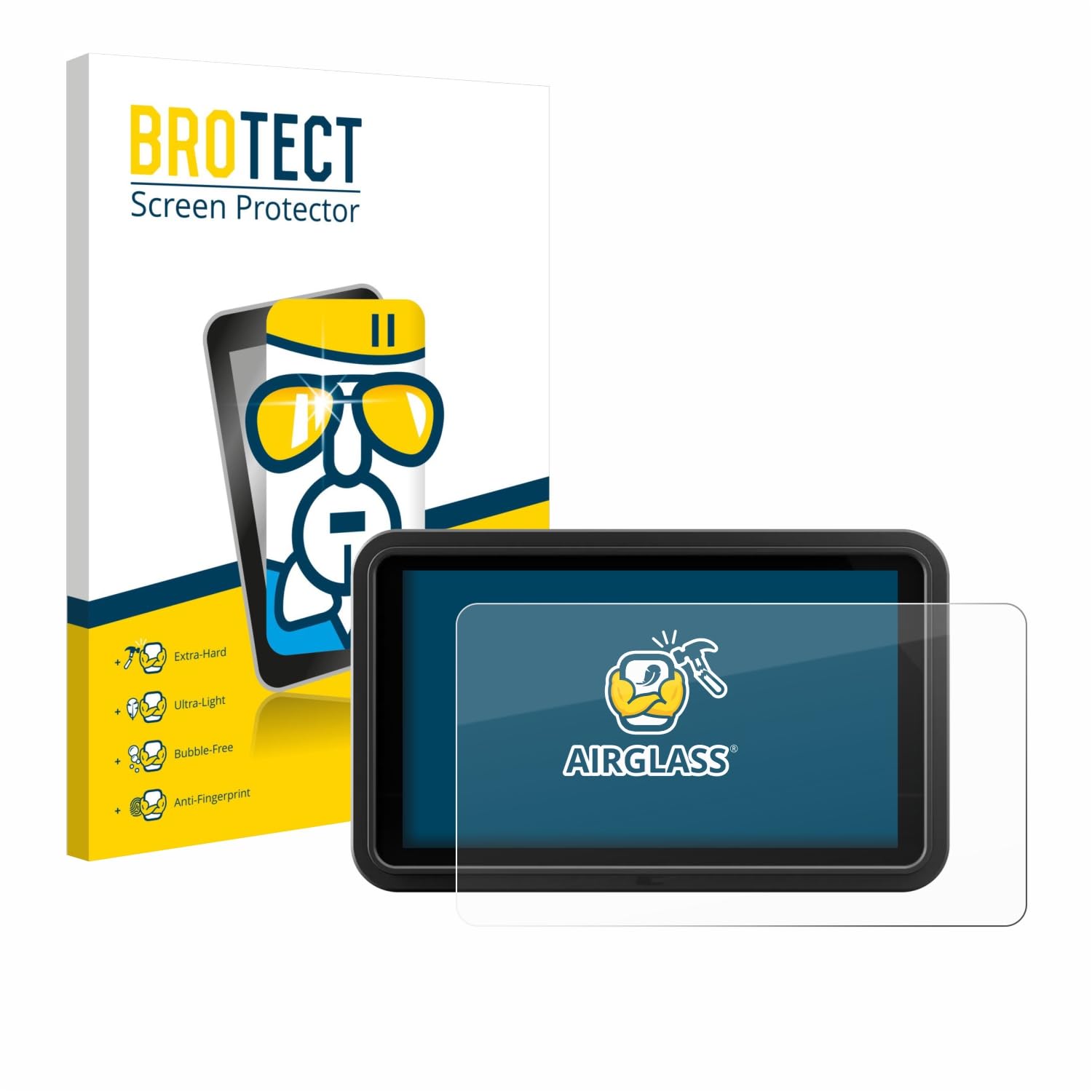 Brotect Protection Écran Verre pour Atomos Shinobi Go [Anti-Rayures, Transparent] Filtrer Bruits Electromagnétiques
