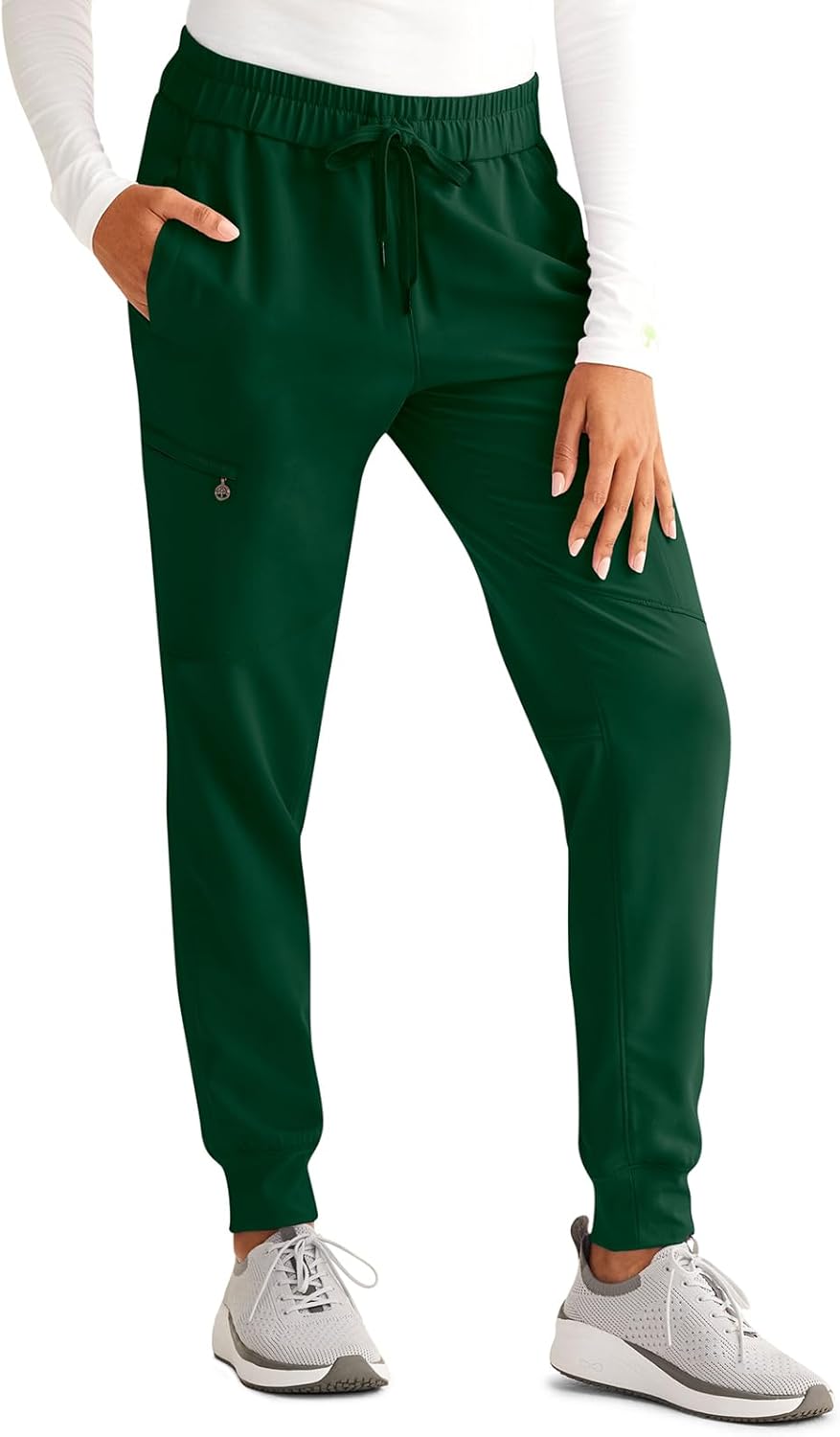 Healing Hands Women's Scrub Jogger Pant Naya with 6 Pockets, Moisture Wicking, 360° Stretch & Recycled Fibers - 9156 - Image 5