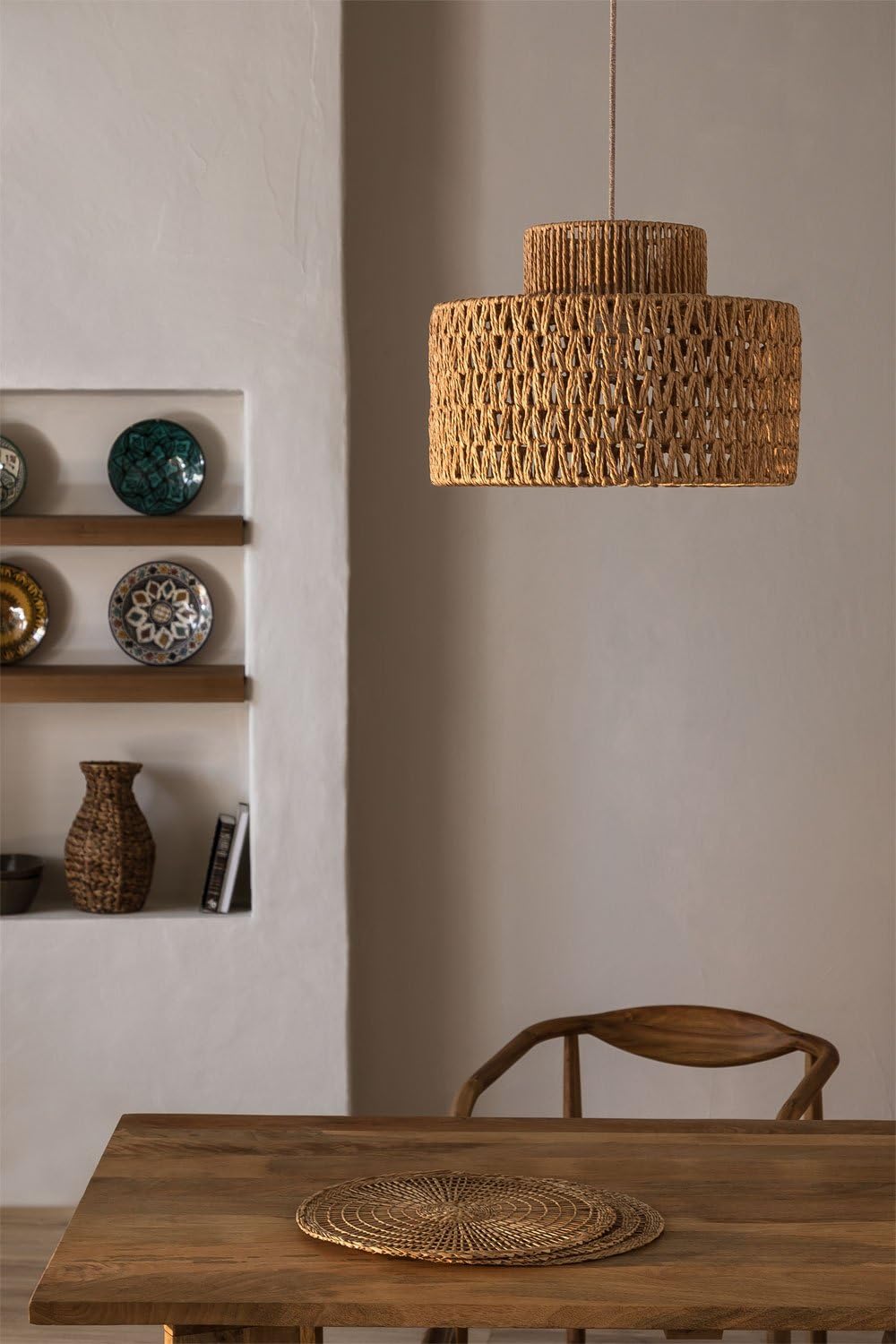 SKLUM Lampenschirm aus geflochtenem Papier Kiara -