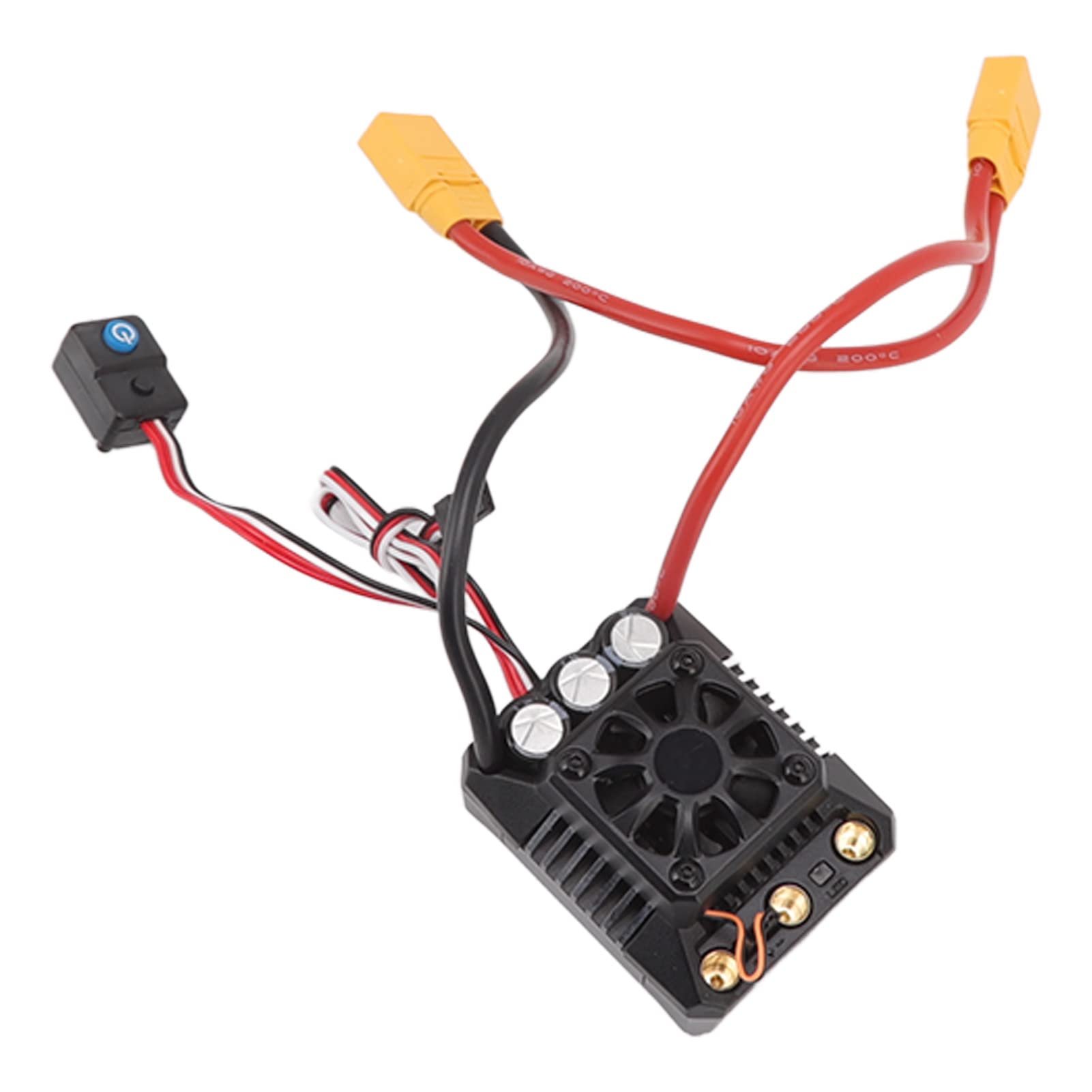 Regolatore Elettronico di velocità RC 160A 8S con Spina XT90 Sostituzione ESC per Auto RC per Lega ZD Racing /7 MX 07 MAX6 e con e M Regolatore Elettronico di velocità RCRC Car ESCRC Car ESC