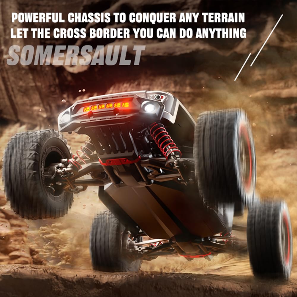 Zdalnie sterowany samochód dla dorosłych, 80 km/h, 1/16 Off Road Race Buggy z torbą do przenoszenia, bezszczotkowy silnik 4WD RC Truck, Offroad Drift