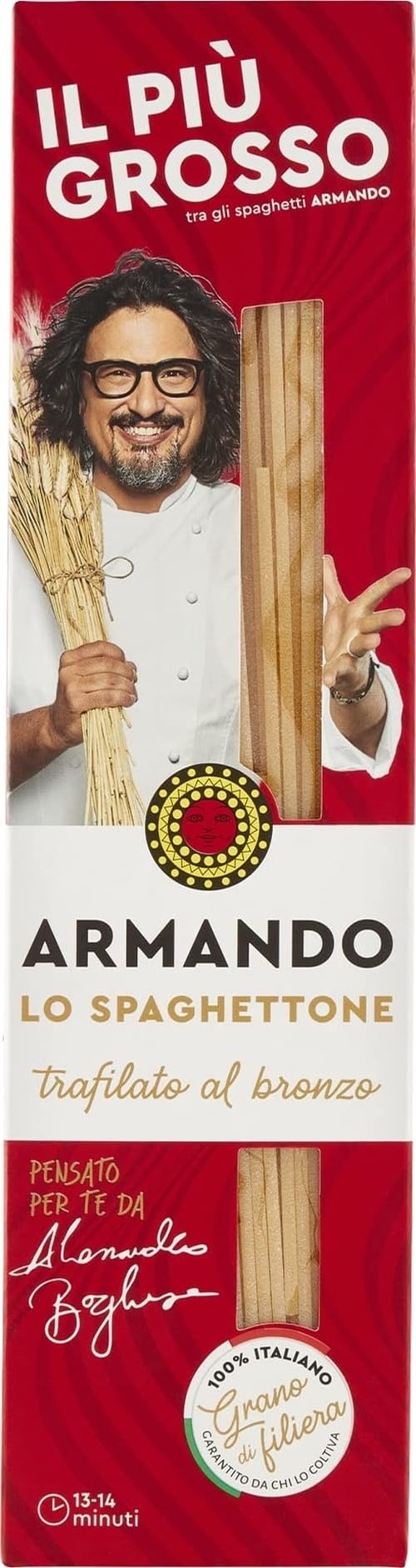 ARMANDO Lo Spaghettone, Pasta di Semola di Grano Duro, 20x500g