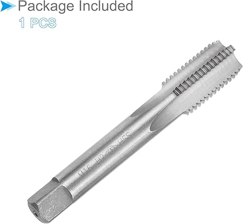 Miniatura 6 de CoCud Grifos de fresado de rosca, rosca métrica M16 x 2 H2, máquina de acero de alta velocidad, herramienta de roscado de tornillos de 4 flautas