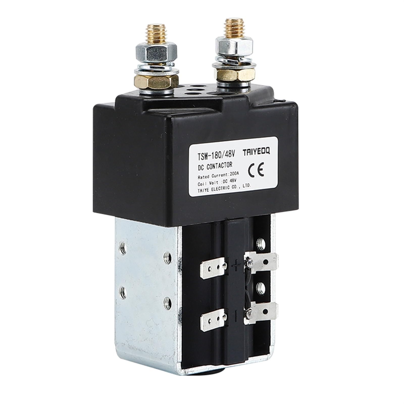 Stycznik DC SW180 CZW180 200 A Normalnie otwarty 12V 24V 36V 48V 60V 72V Zastosowanie do elektrycznych pociągów wózków widłowych do samochodów na baterie(60v 1no)