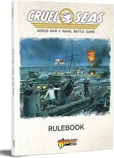 Warlord Cruel Seas Rulebook 1:300 WWII Naval Military Battle Tabletop Game 781010001