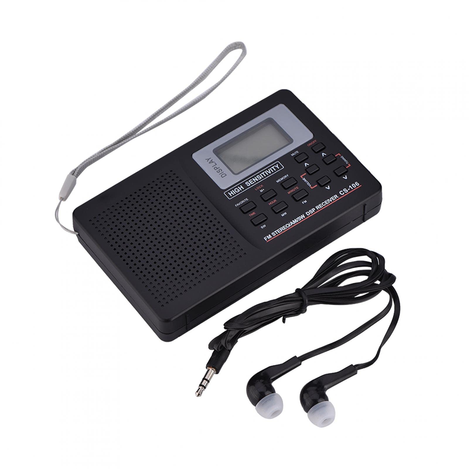 AM/FM/SWラジオ受信機 Amazon | FM/AM/SW/LW/TVサウンド全周波数受信機、ラジオ全周波数受信