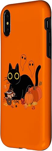 Miniatura 8 de Funda de regalo para iPhone 13 Pro Cute Ghost Black Cat Funny Fall Halloween Costumes