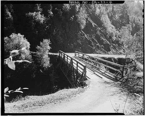 Amazon.co.jp 歴史的なファインディング写真 ハニーデュークリークブリッジ、ワイルダーリッジロード、ハニーデュー、ハンボルト郡