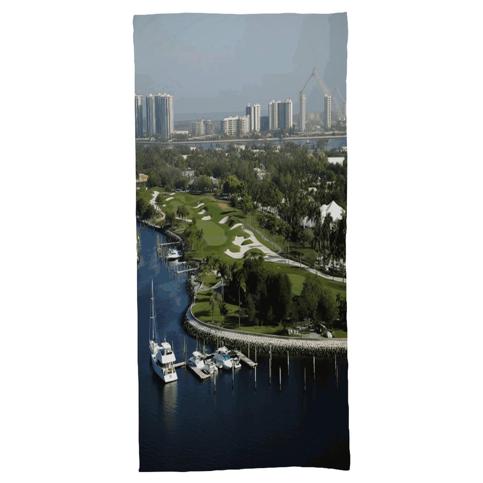 Fekiloot Men's Style Golf Yacht Club Bath Towel Highly Absorbent,Beach Towels For Wo,Pool Towel Bathroom Essential For Beach,Gym,Travel, Camp