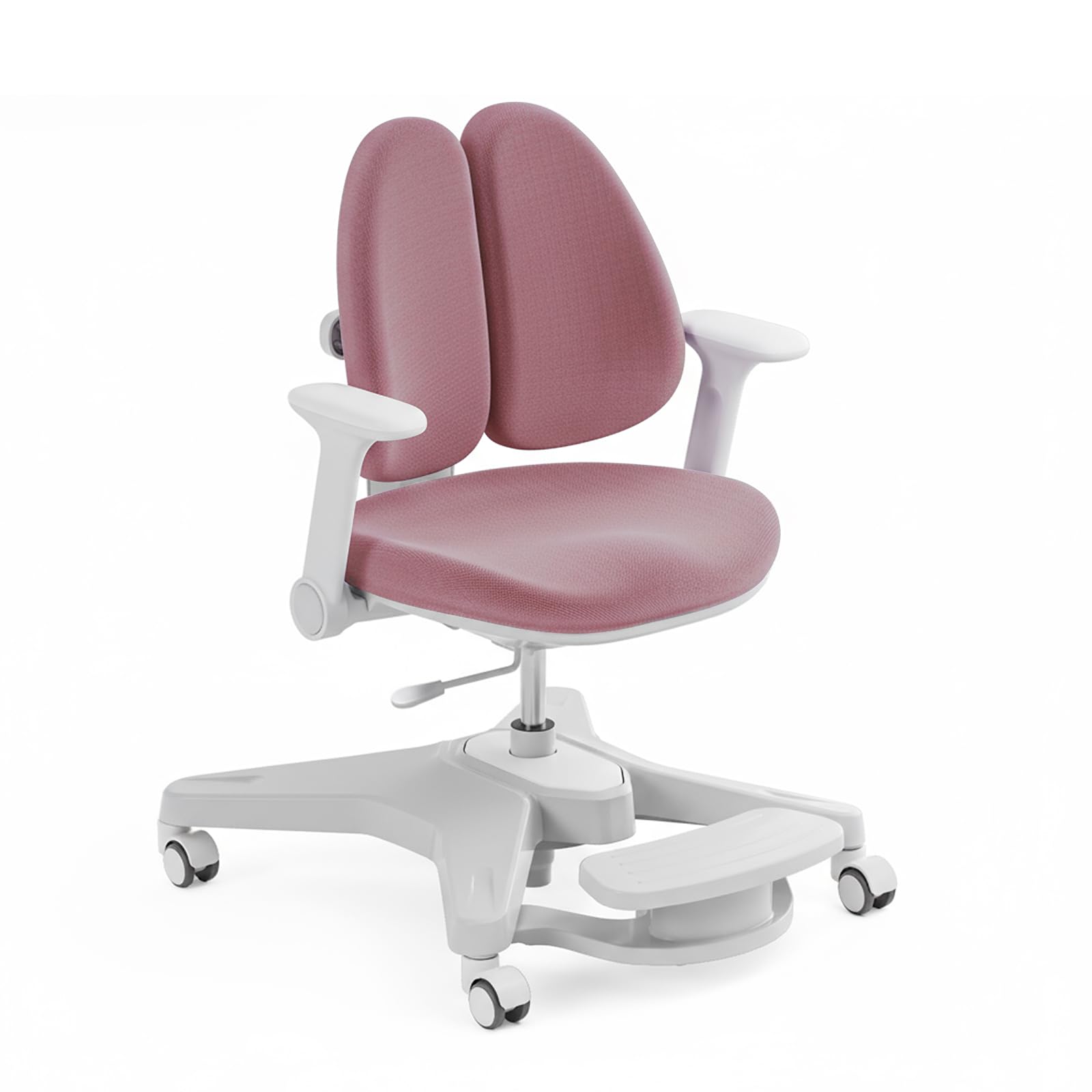 HOKO Ergonomischer Kinderstuhl mit Verstellbarer Rückenlehne & Fußstütze – Mitwachsender Schreibtischstuhl für Kinder, Schüler & Jugendliche