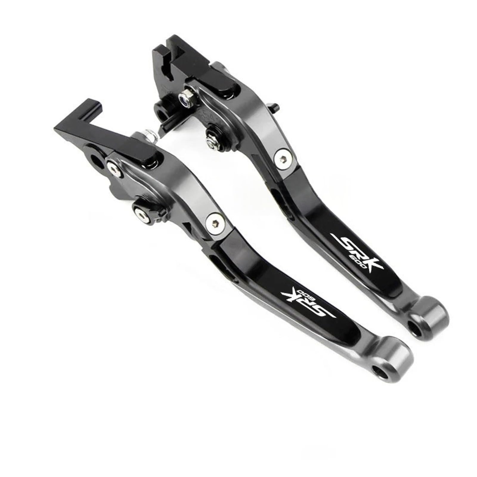 Wkdyriwo Grey1 For Qj Qjmotor Srk600rs Srk600 Srk 600 600Rr 600Rs Parts Motorcycle Cnc Accessories Extendable Adjustable Brake Clutch Levers Motorcycle Brake Clutch Levers