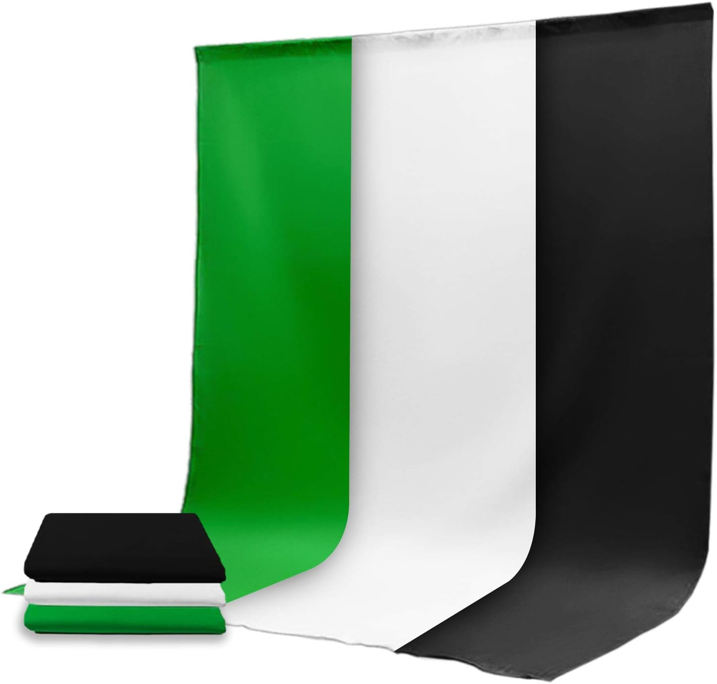 Rеvіеw Julius Studio 9 x 13 Ft. Photo Studio Chromakey Background Muslin Backdrop Bundle Kit, Black, White, Green Premium Quality Fabric Material, Wrinkle Resistant, Photo Video Studio, PROMO05_AM1 🔥 Crаzу Dеаlѕ Julius Studio 9 x 13 Ft. Photo Studio Chromakey Background Muslin Backdrop Bundle Kit, Black, White, Green Premium Quality Fabric Material, Wrinkle Resistant, Photo Video Studio, PROMO05_AM1