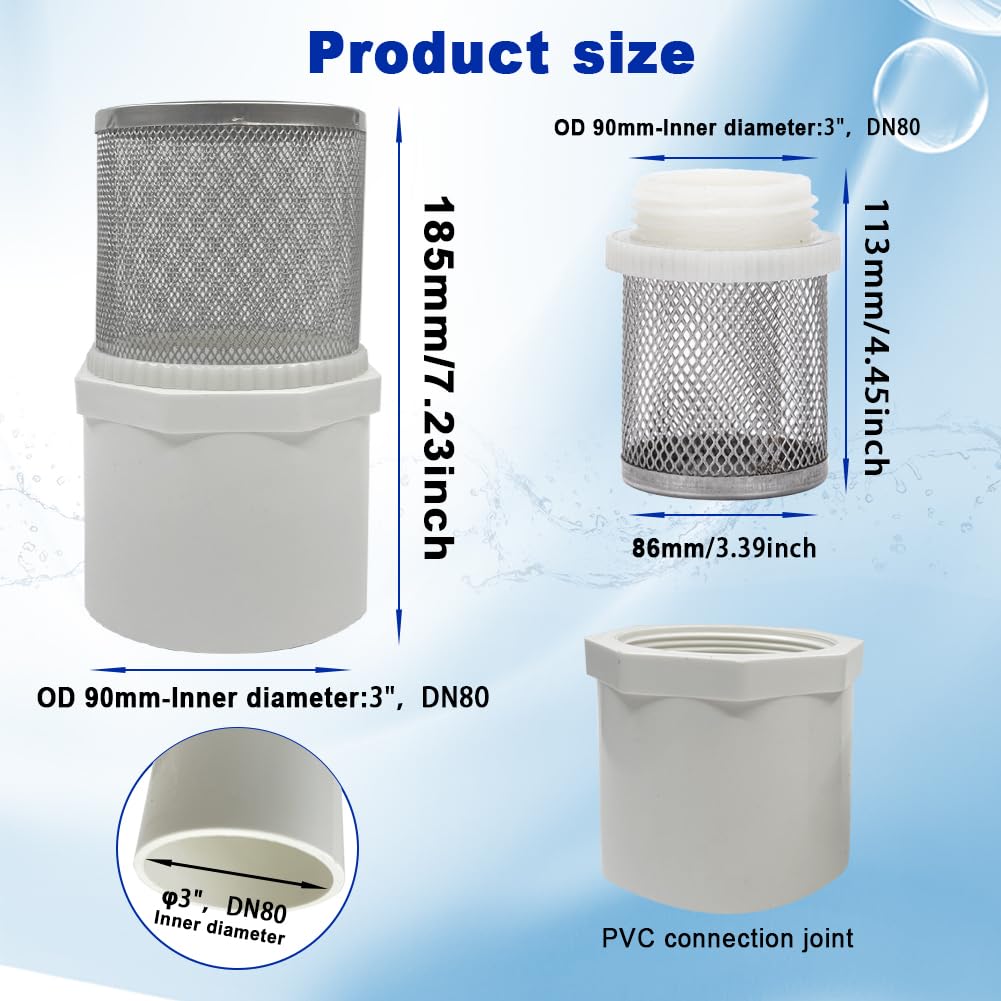 Stainless Steel Suction Strainers - Industrial Plumbing Filters -4 Stainless Steel Suction Strainers - Industrial Plumbing Filters -4